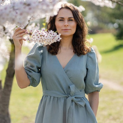 Puff Sleeve Dress Belle