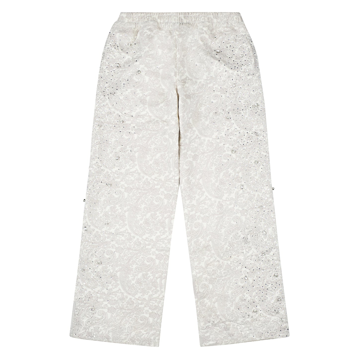 Cashew Blossom Pearl Sweatpant | White