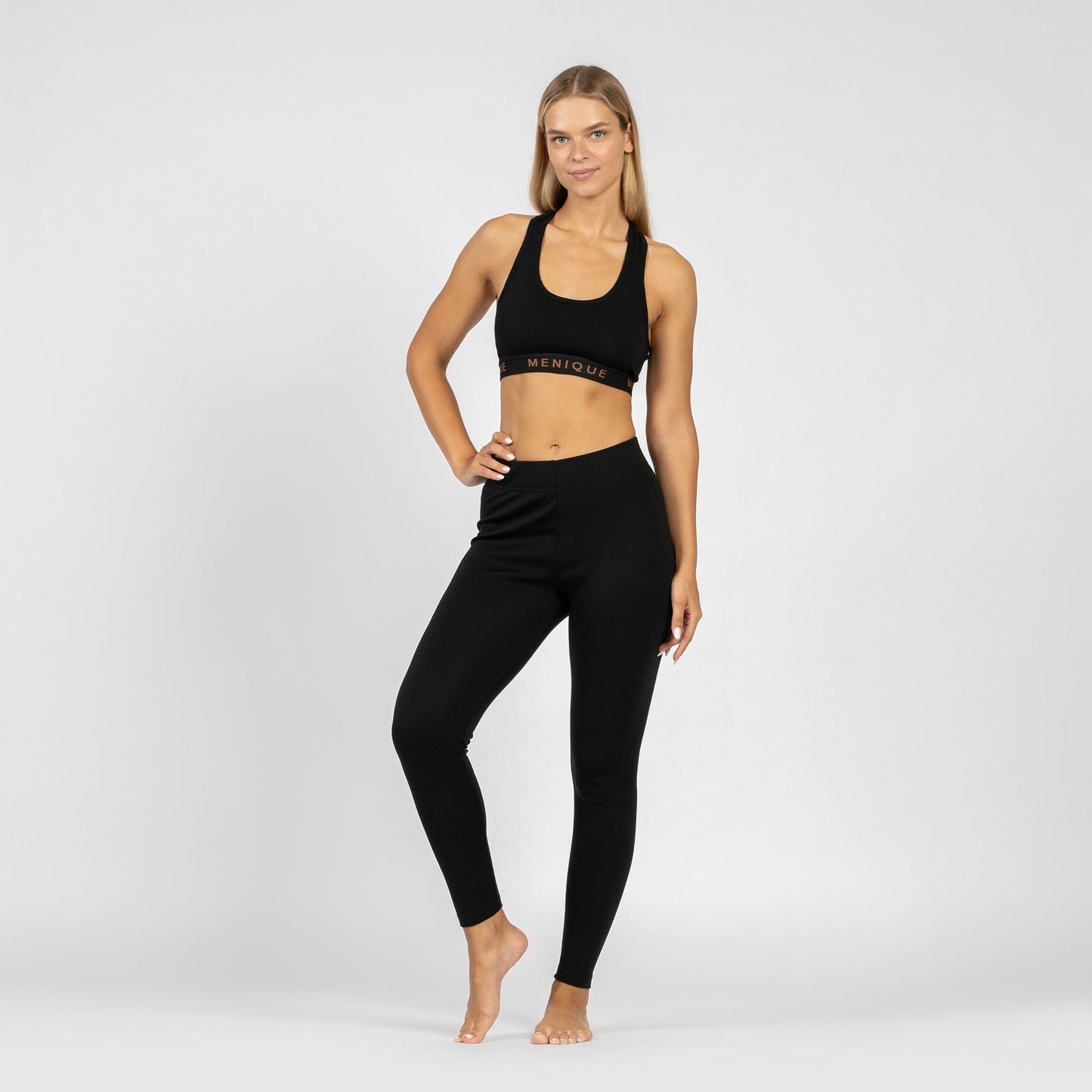 Women's Merino Sport Bra Black 2-Pack