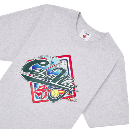 Casa Way World Series Tee | Grey Marle