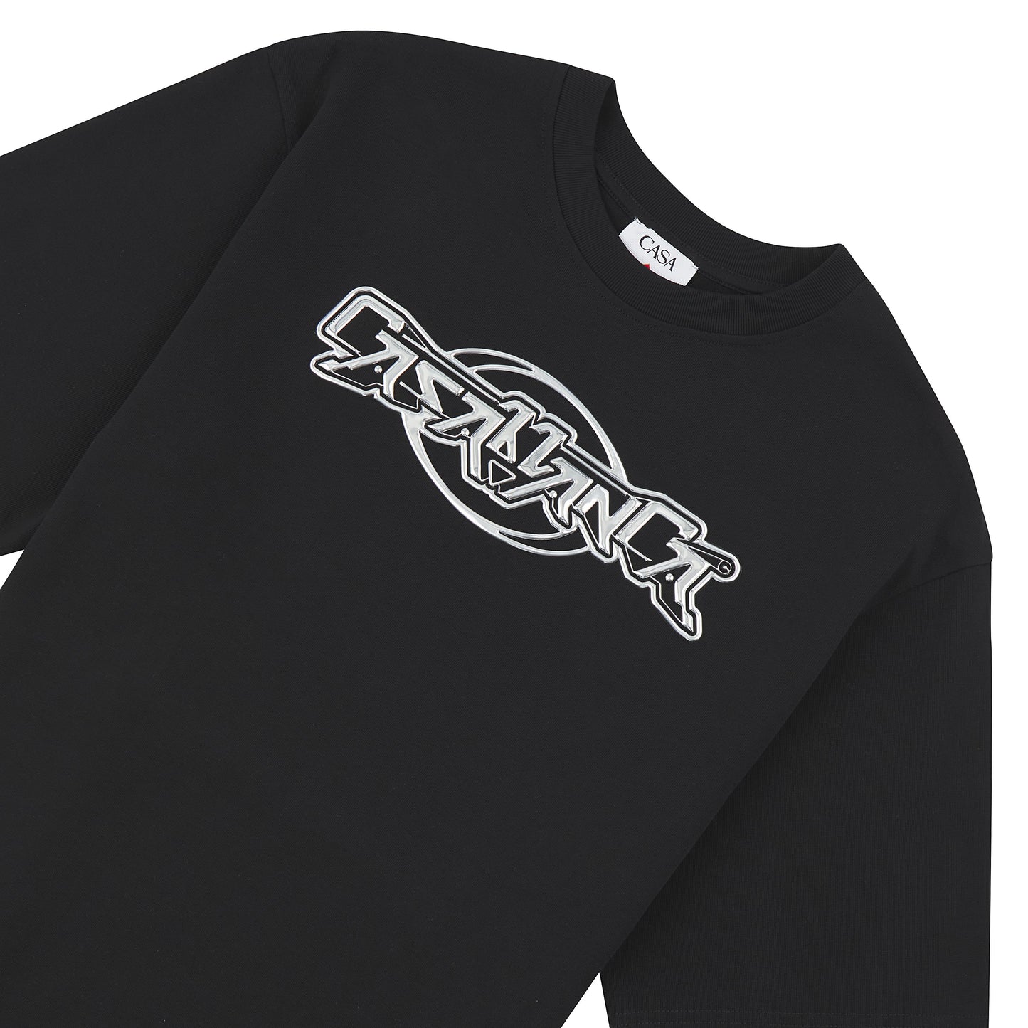 Casa Chrome Tee | Black