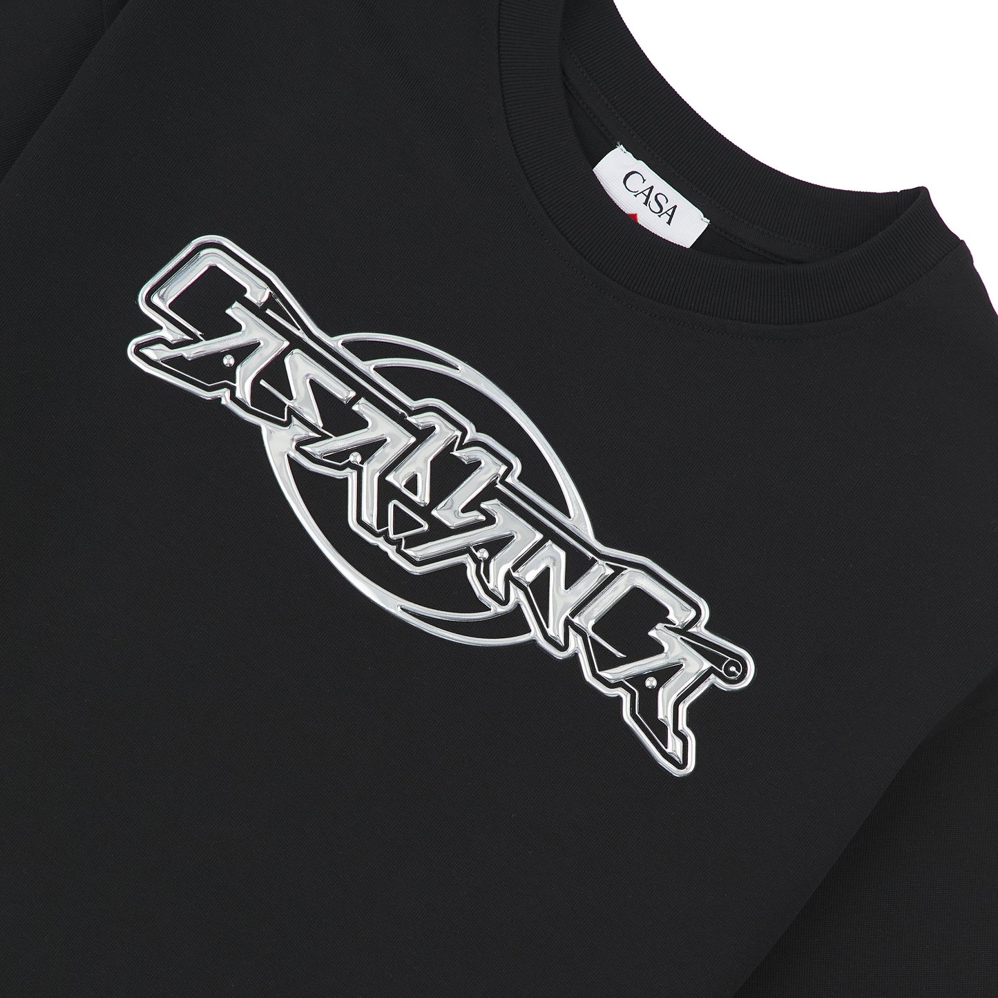 Casa Chrome Tee | Black
