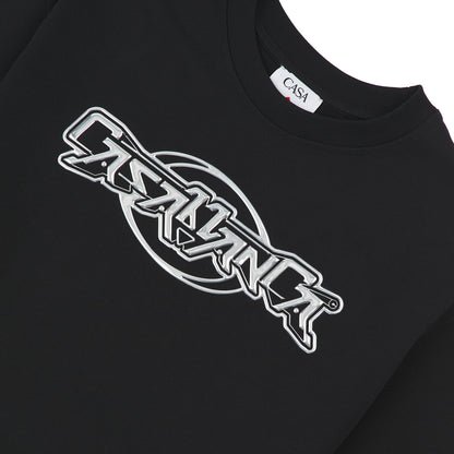 Casa Chrome Tee | Black