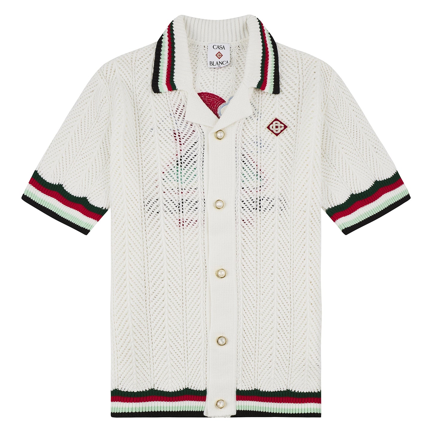 Montagne Ondulee Crochet Shirt