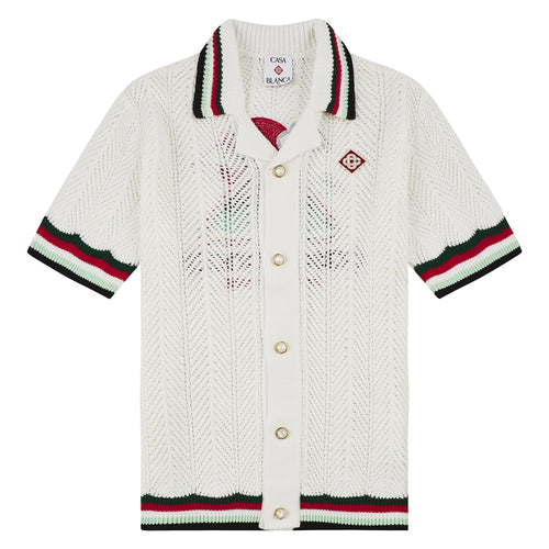 Montagne Ondulee Crochet Shirt