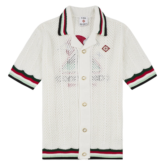 Montagne Ondulee Crochet Shirt