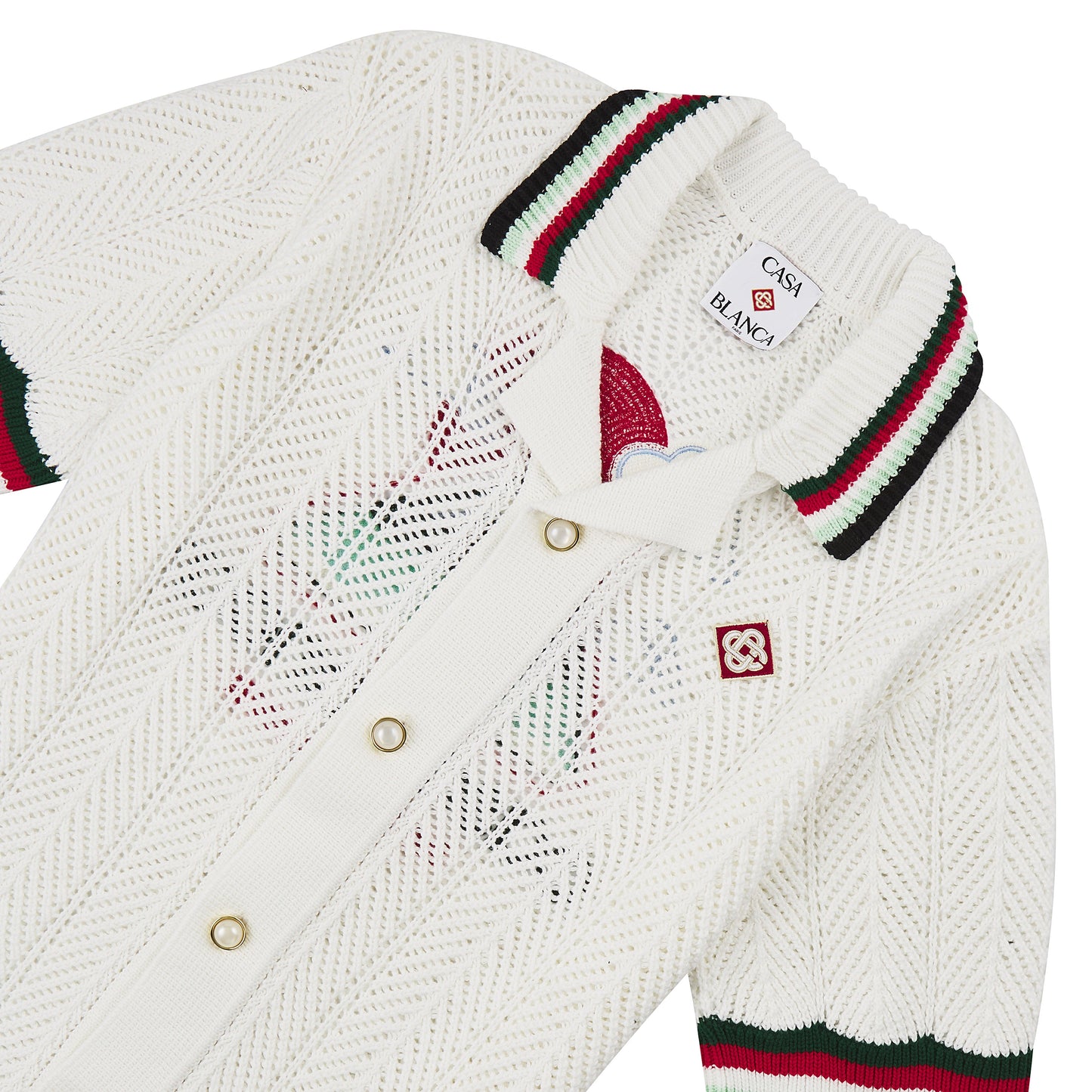 Montagne Ondulee Crochet Shirt