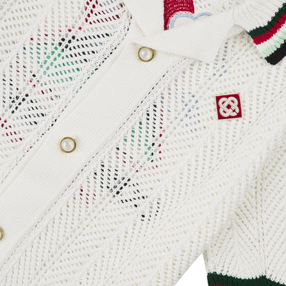 Montagne Ondulee Crochet Shirt