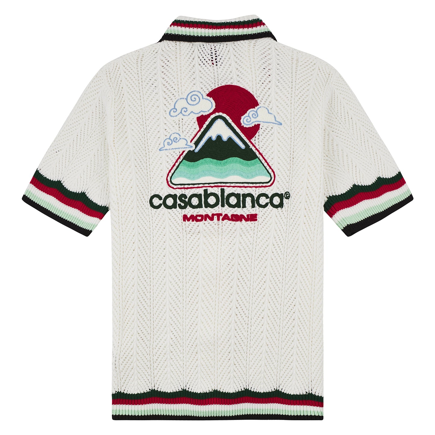 Montagne Ondulee Crochet Shirt