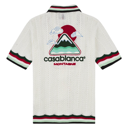 Montagne Ondulee Crochet Shirt