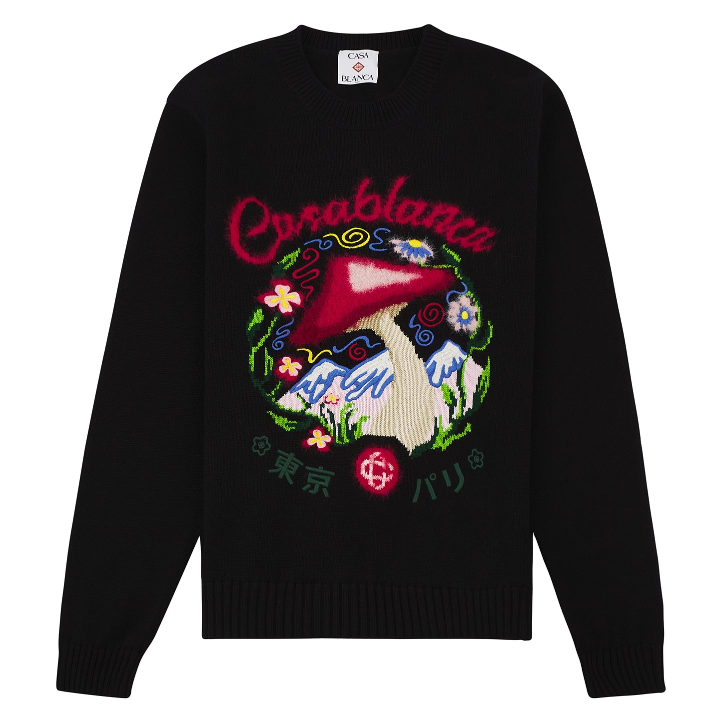 Mushroom Emblem Sweater