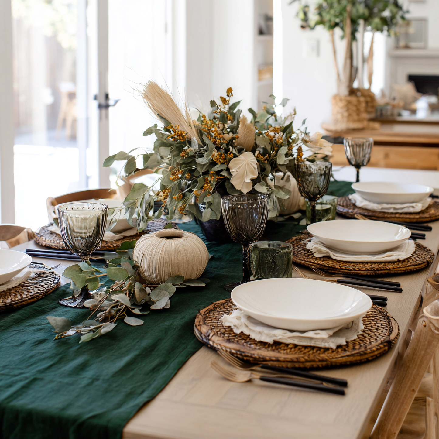 Linen Table Runner