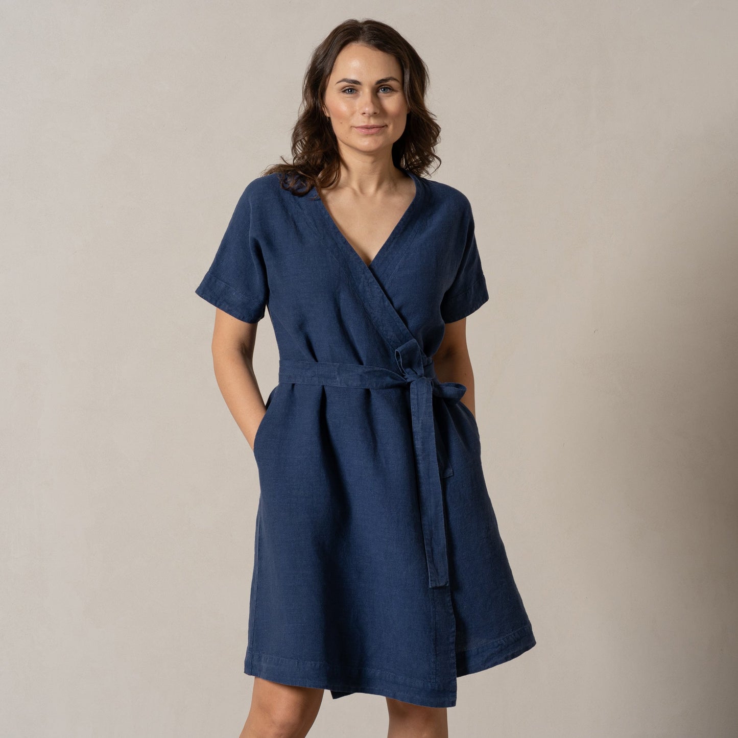 Vacation Summer Wrap Dress Eliana