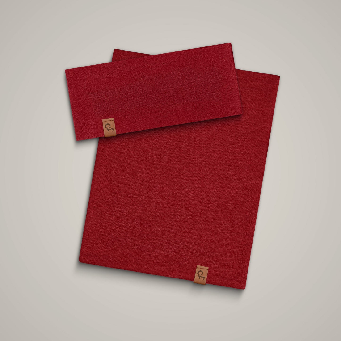 Men's Headband & Gaiter 2-Piece Royal Cherry