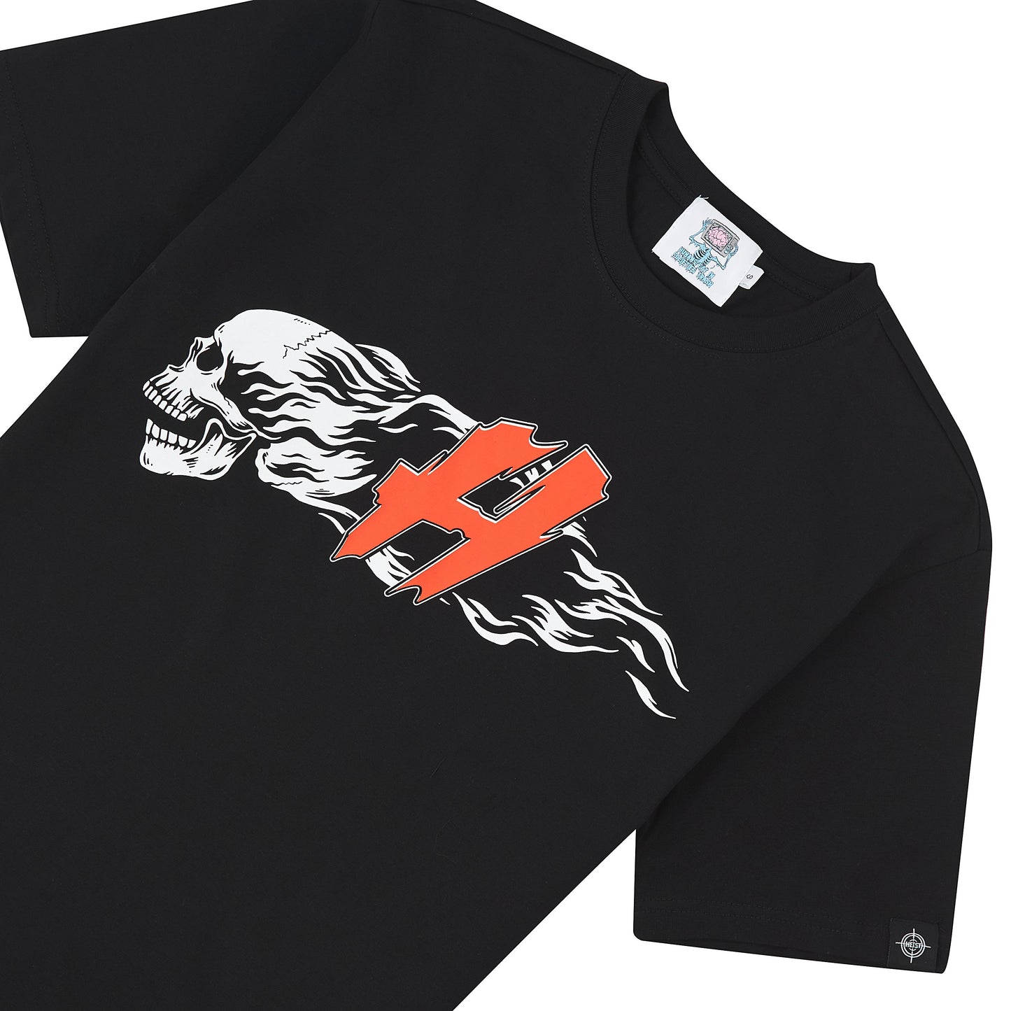 Flaming Skull Tee