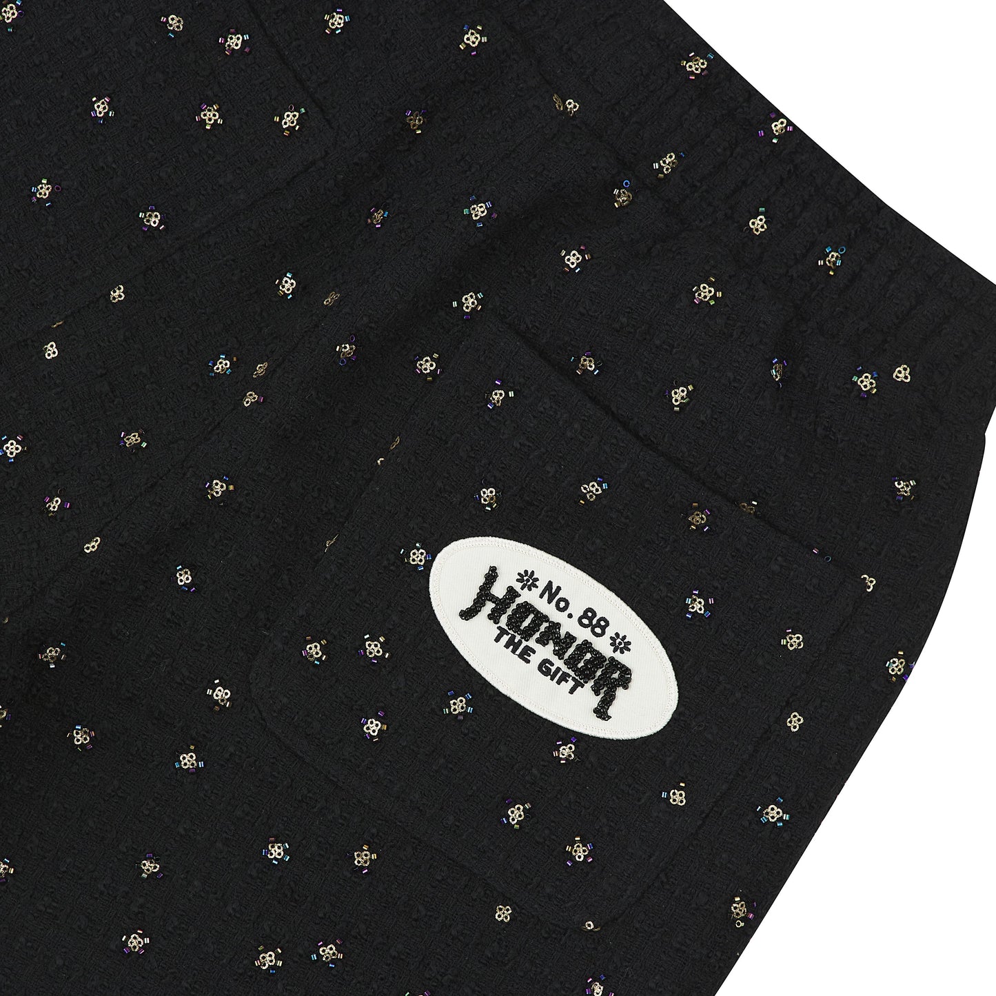 Beaded Short | Black