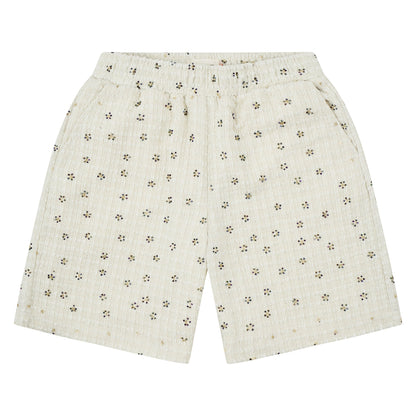 Beaded Short | White