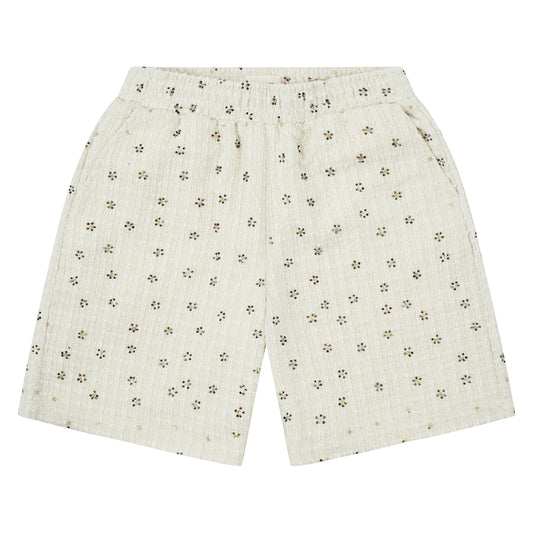Beaded Short | White