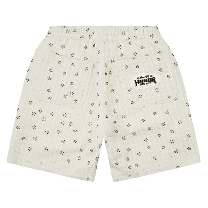Beaded Short | White