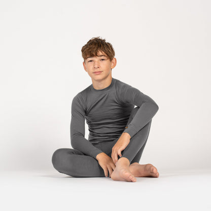 Kids' 160 Merino Pants Gray