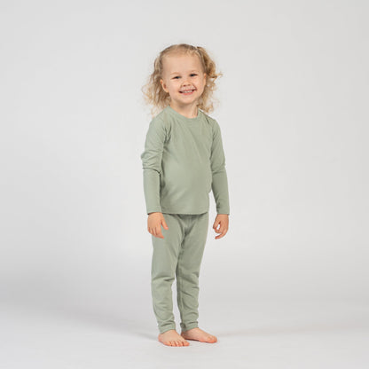 Kids' Bamboo Long Sleeve & Bottom Pajama