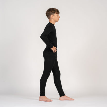 Kids' 250 Merino Pants Black