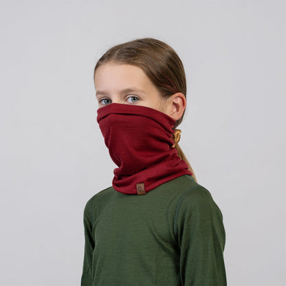 100% Merino Wool Kids' Neck Gaiter