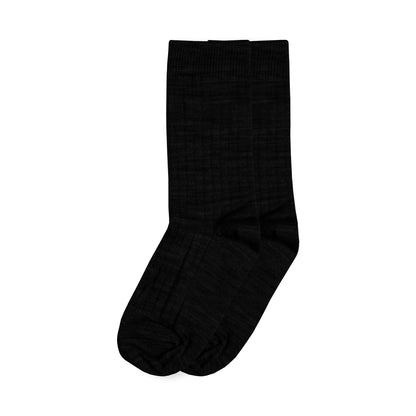 Kids' Breathable Merino Rib Crew Socks