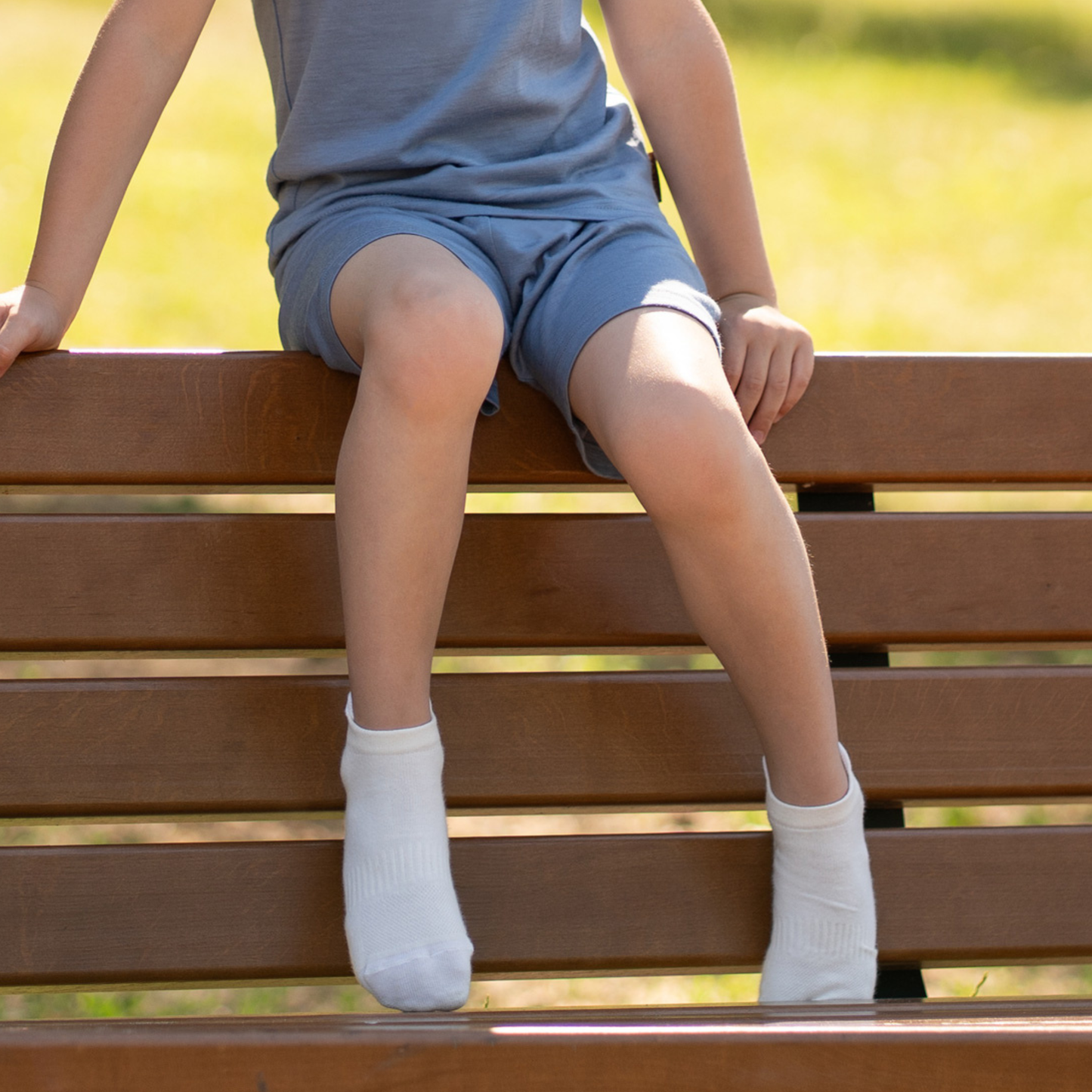 Kids' Light Cotton Ankle Socks 3-Pack