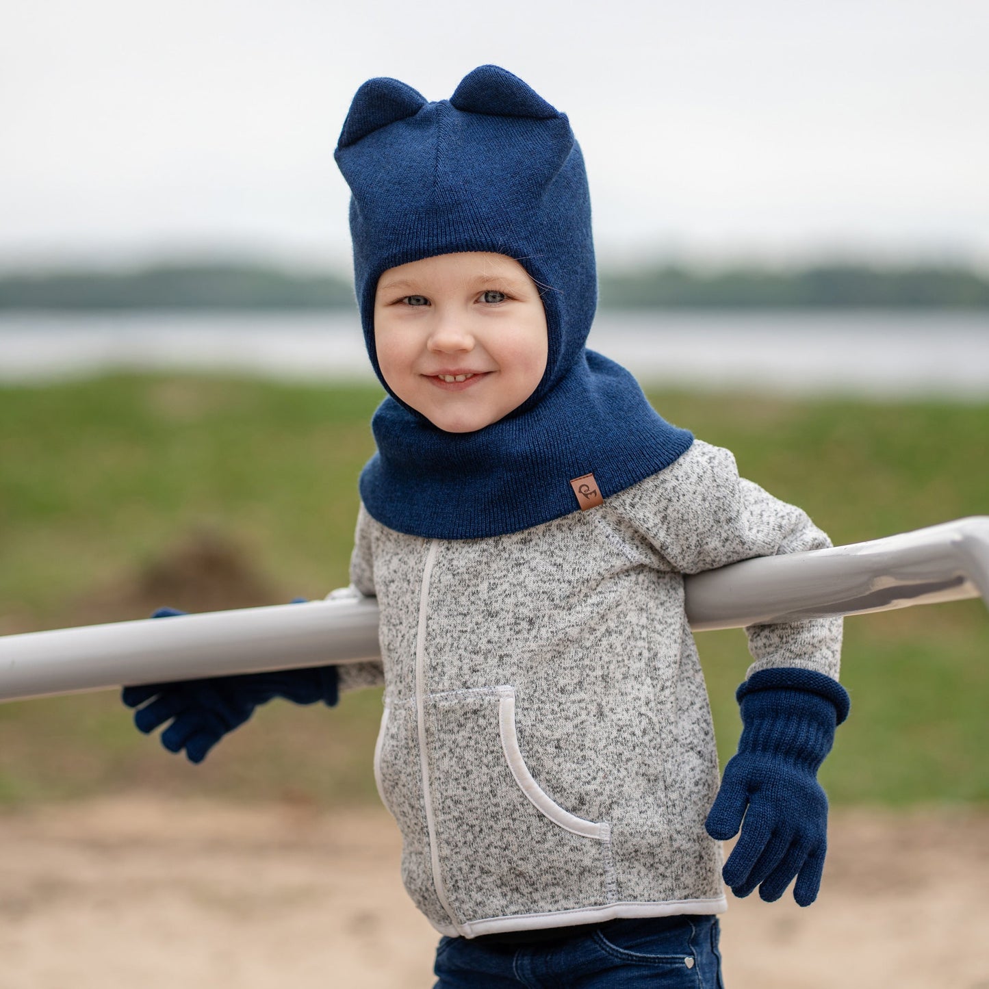 Kids' Knit Merino Gloves