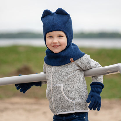 Kids' Knit Merino Gloves