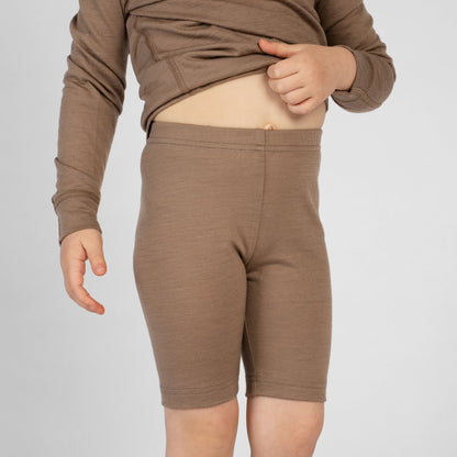Kids' 160gsm Merino Cycling Shorts 2-Pack