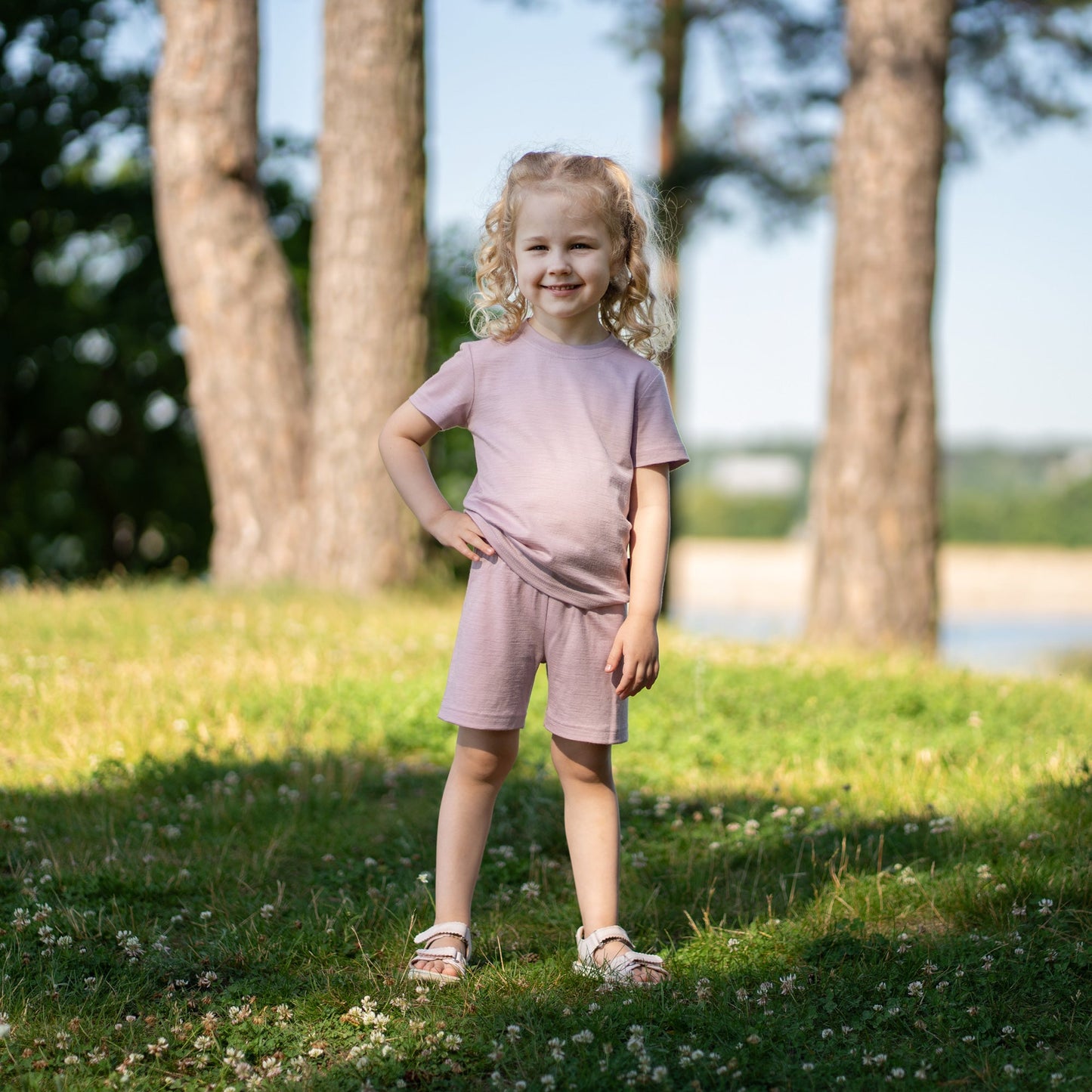 Kids' 160gsm Merino Summer Shorts