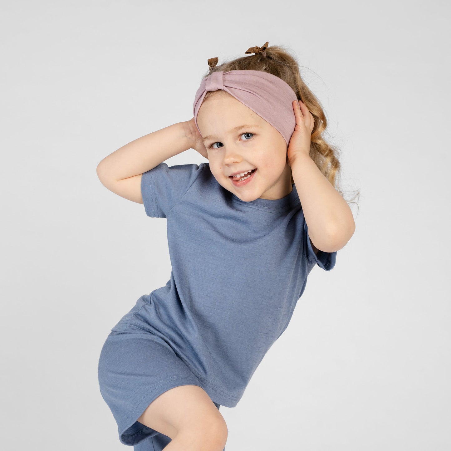 Kids' Lightweight 100% Merino T-Shirt Crewneck