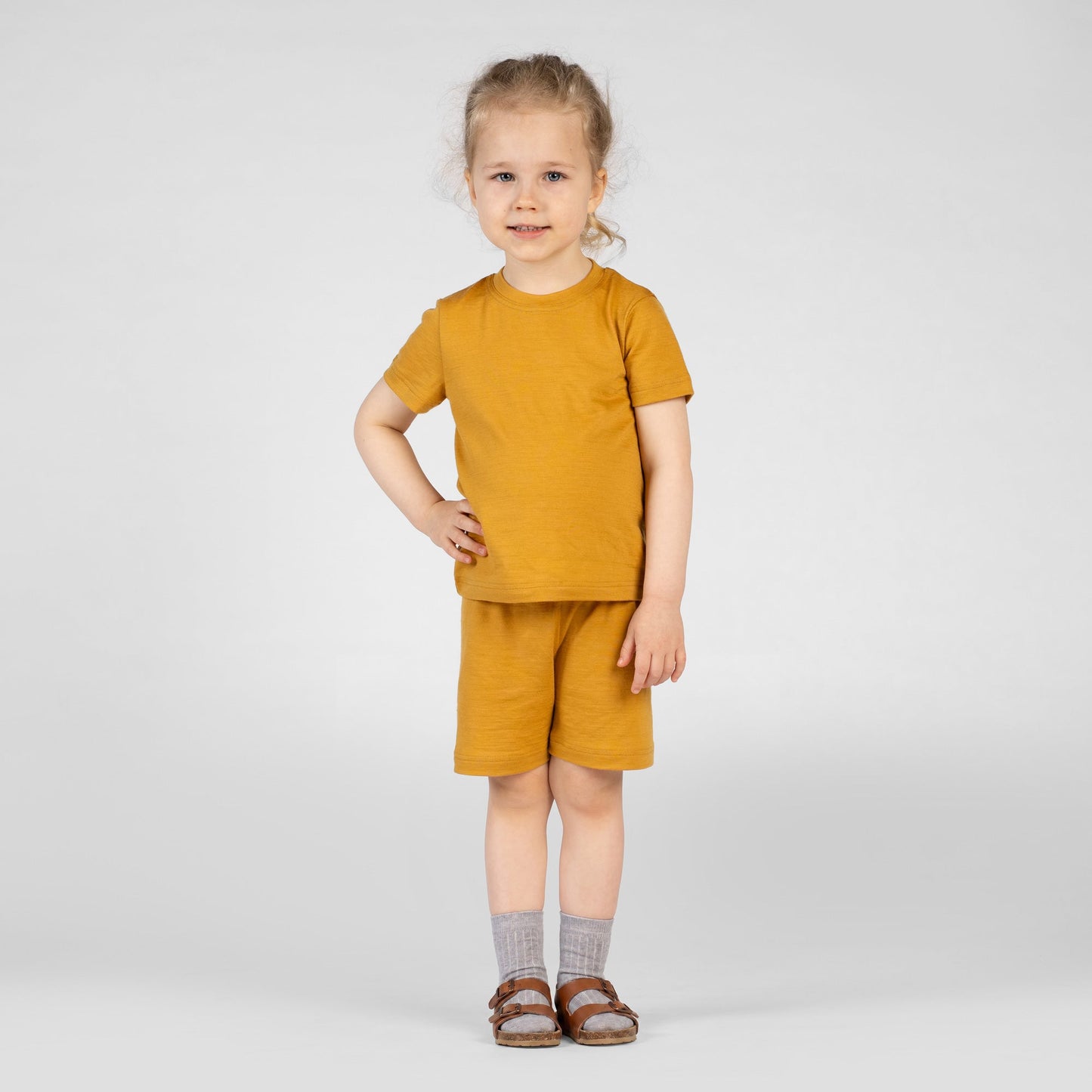 Kids' Lightweight 100% Merino T-Shirt Crewneck