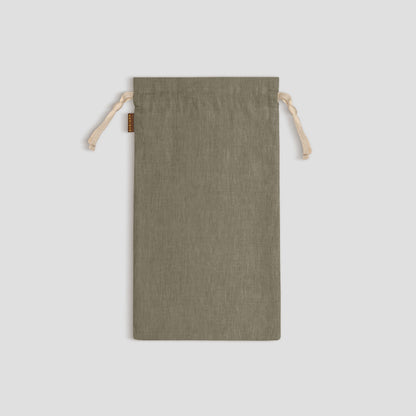 Drawstring Linen Bread Bag