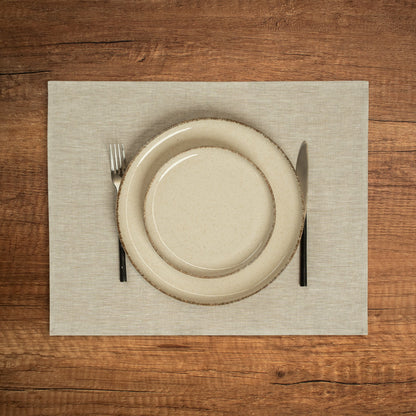 Linen Placemat Dark Green