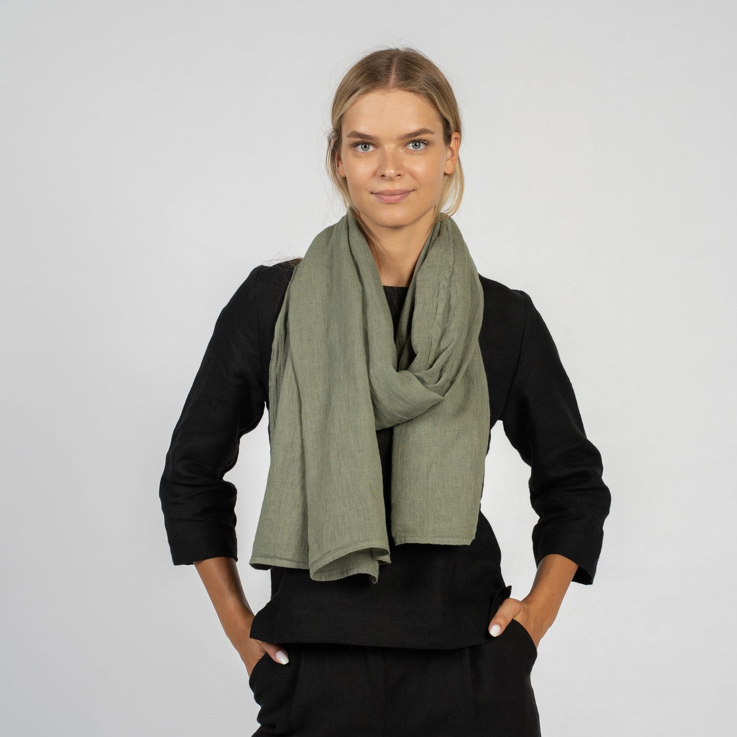 Unisex Premium Linen Scarf