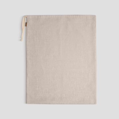 Linen Laundry Bag with Drawstrings