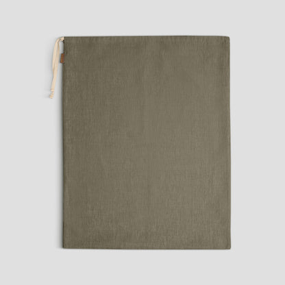 Linen Laundry Bag with Drawstrings