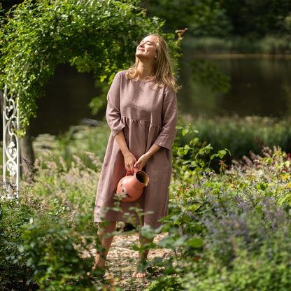 Smock Dress Lucy Faded Rose
