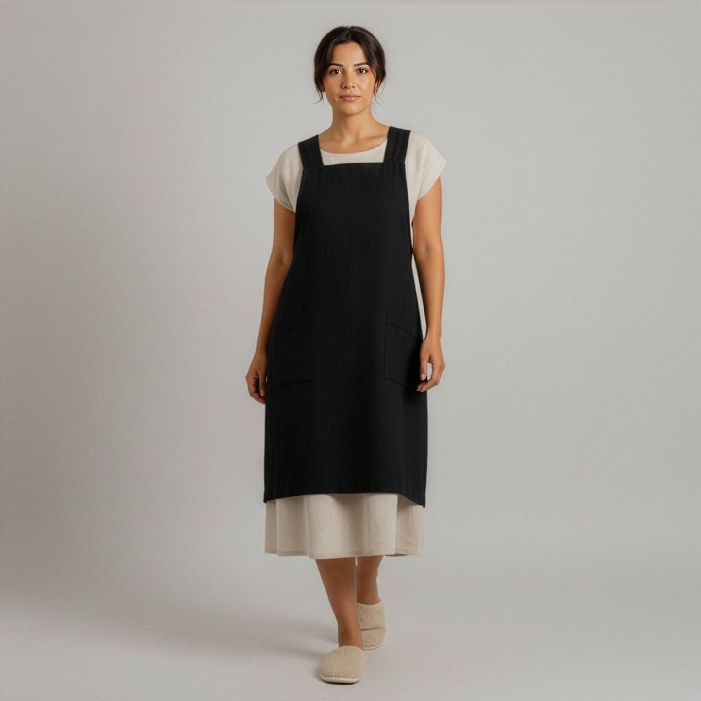 Cross-Back Japanese Apron
