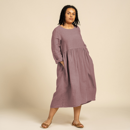Smock Dress Lucy Faded Rose