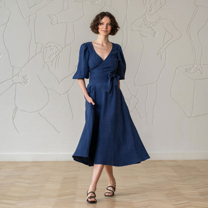 Linen Circle Skirt Evelyn