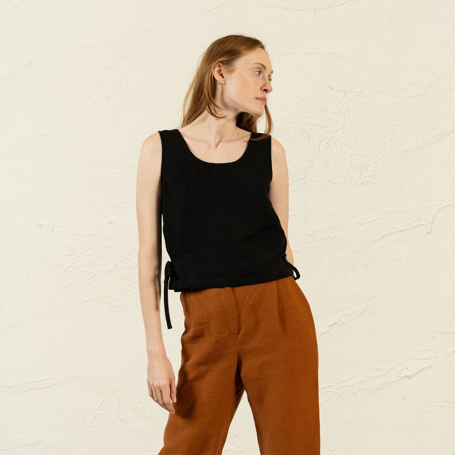 Bow Side Tie Top Audrey