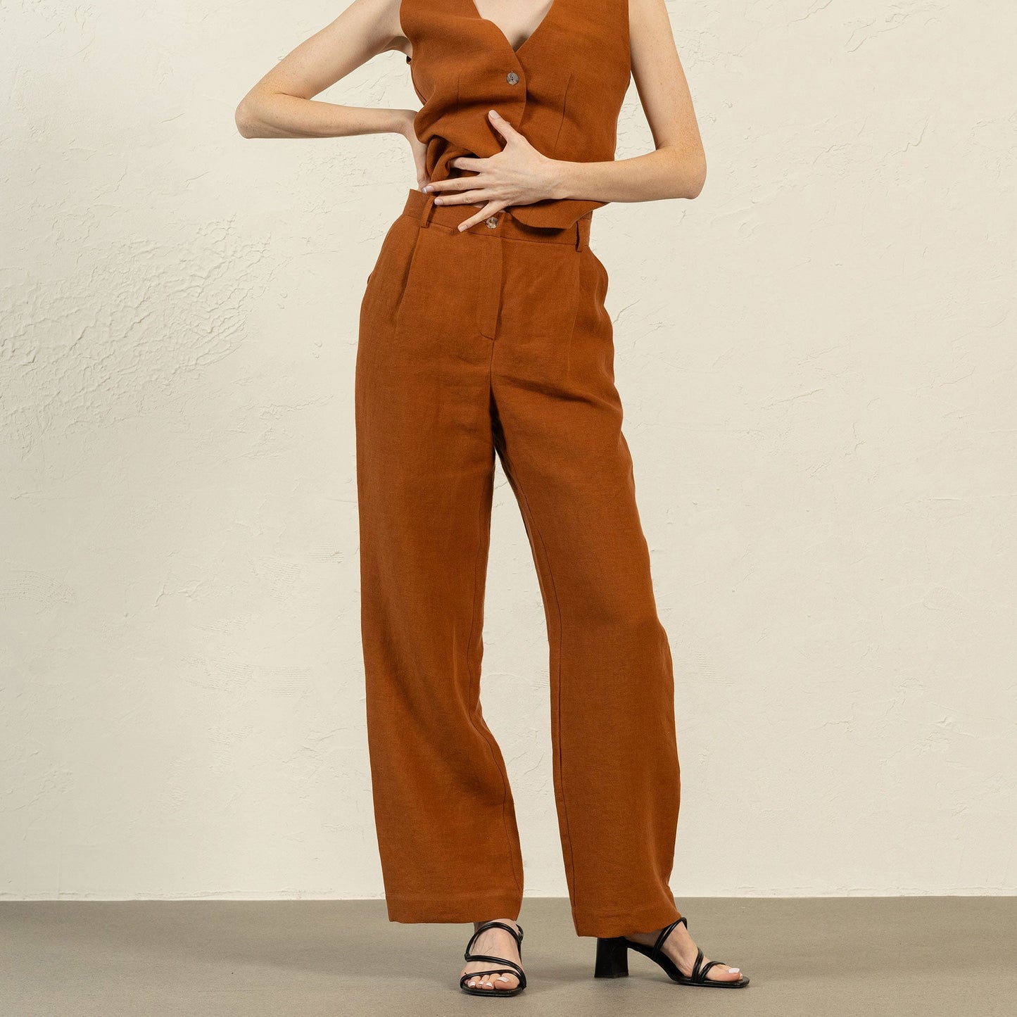 Wide Leg Pants Lotus