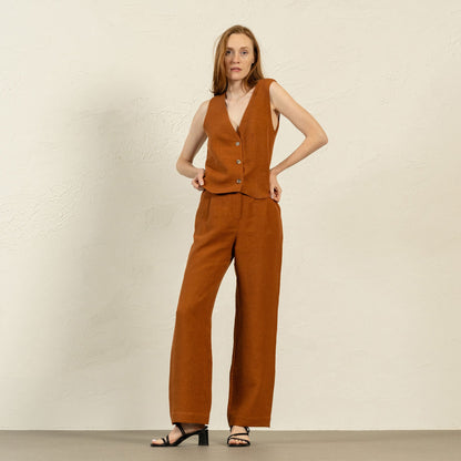High Drape Pants Lotus