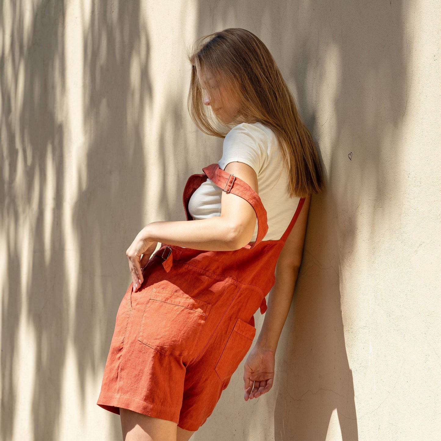 Linen Short Romper Nino