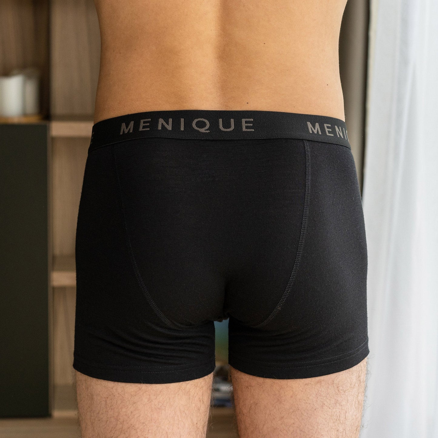Men's Merino Short Boxer Briefs 2-Pack