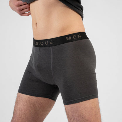 Men's Merino Short Boxer Briefs 3-Pack